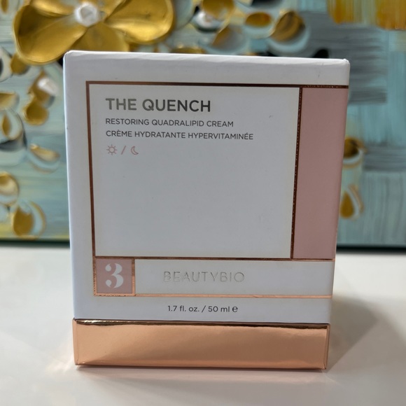 NIB SEALED BeautyBio The Quench Restoring Quadralipid Cream
